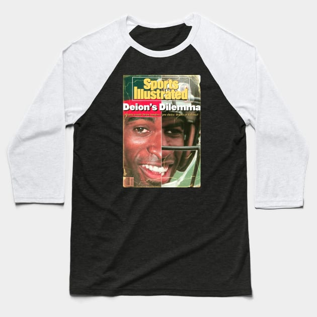 Deion Sanders - Braves or Falcons Baseball T-Shirt by ngaritsuket